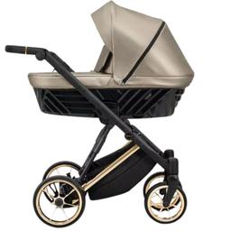 Poussette Ivento Ive 15 Eco Cappuccino Metalic Gold siege auto