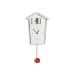 Horloge Birdhouse Chants d'oiseaux Kookoo - Blanc