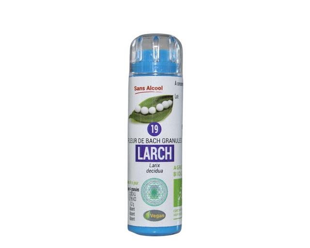 Fleur de Bach N° 19  LARCH Granules - 0% ALCOOL BIO-VEGAN