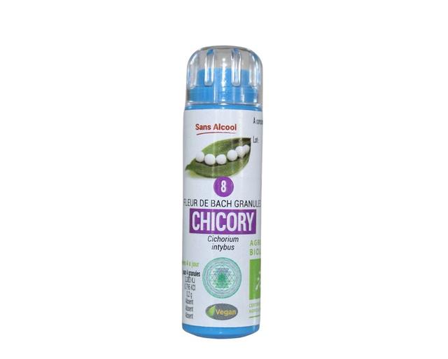 Fleur de Bach N° 8 CHICORY Granules - 0% ALCOOL BIO-VEGAN