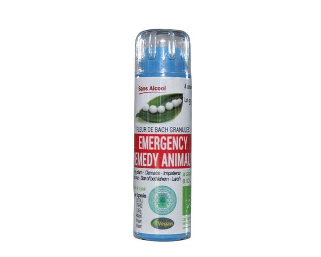 EMERGENCY REMEDY ANIMAUX complexe granules 0% ALCOOL