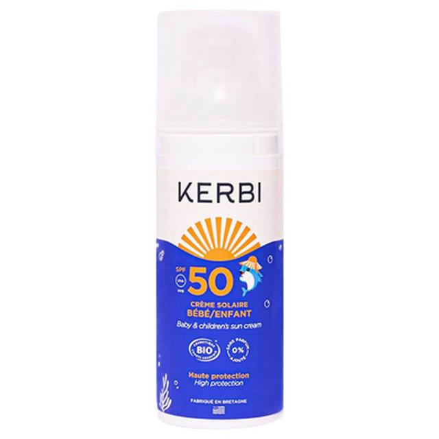 Crème solaire SPF50 sans parfum bébé et enfant - 50g