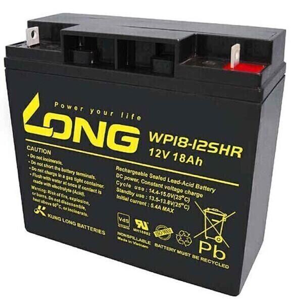 Kung Long WP18-12SHR - Batterie rechargeable - Câble PB - 12