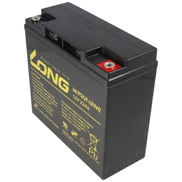 Kung Long WP22-12NE Batterie 12 Volts 22 Ah 181x76 x167mm,