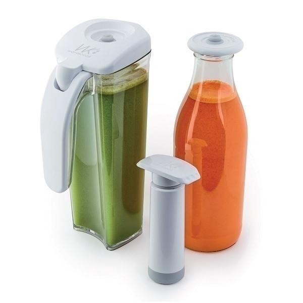 Kit de conservation de jus sous vide