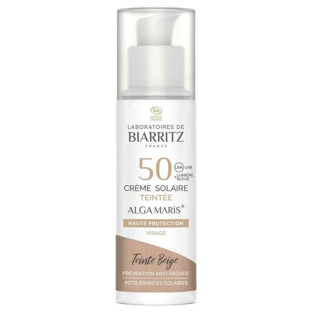 Crème solaire teintée visage SPF50 Beige 50ml