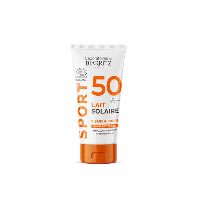 Lait Solaire SPF50 certifié Bio - Sport - Voyage