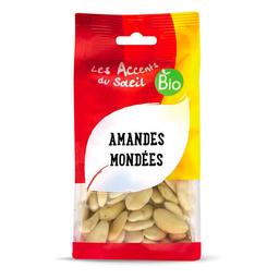 Amandes blanches mondées 125g