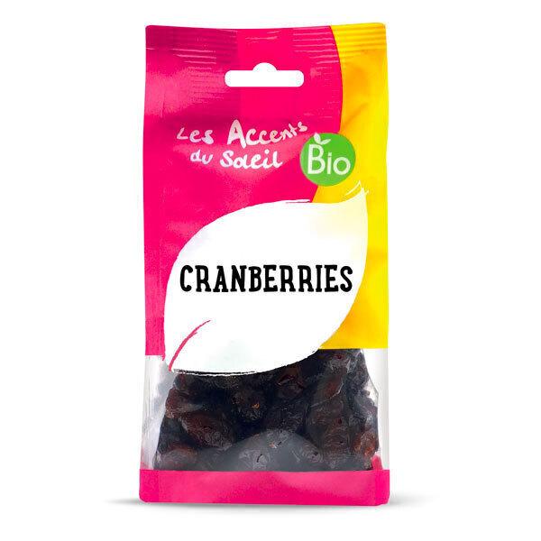 Cranberries séchées sucre de canne 125g