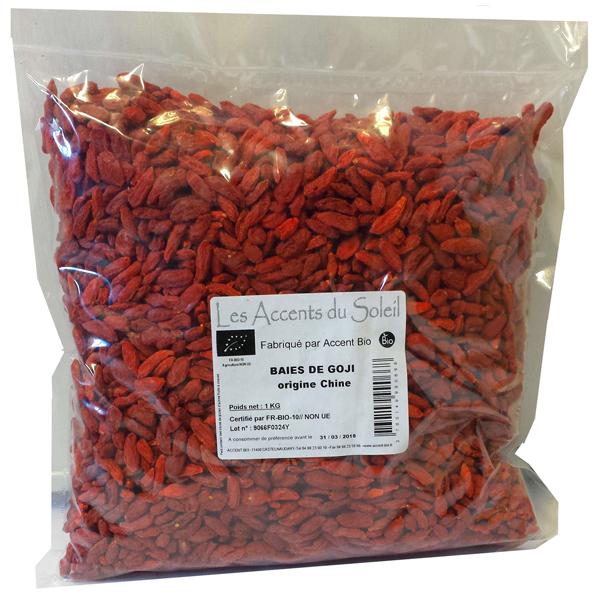 Baies de goji - région Qinghai cal.280 Chine 1kg