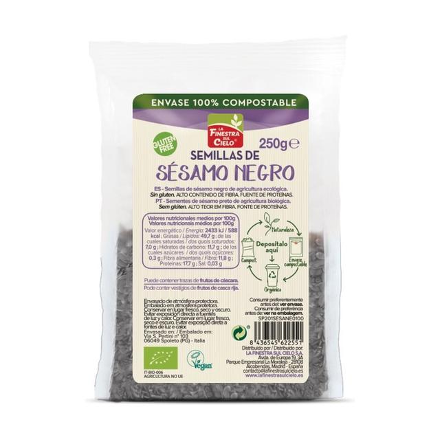 Graines de sésame noir Eco 250 g