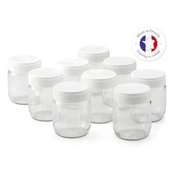 Lot de 9 pots pour yaourtière Ligne