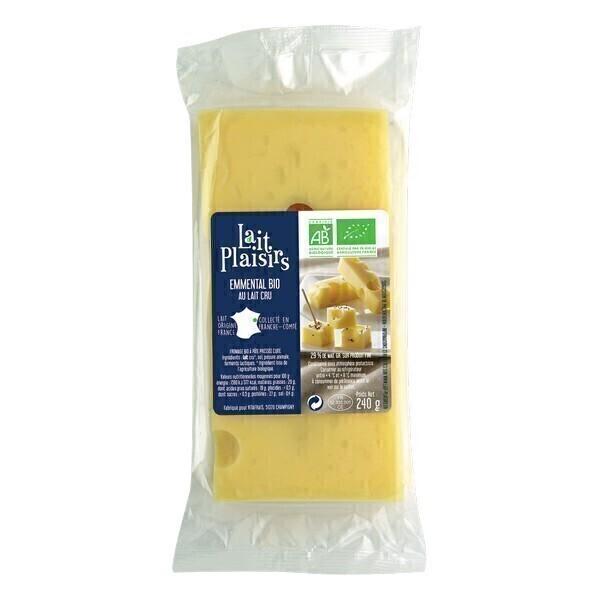 Emmental bio au lait cru 240g