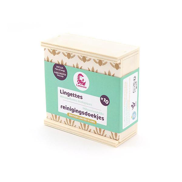 Coffret lingettes démaquillantes écologiques x10