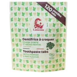 Dentifrice à croquer ortie et arôme menthe 120 pastilles