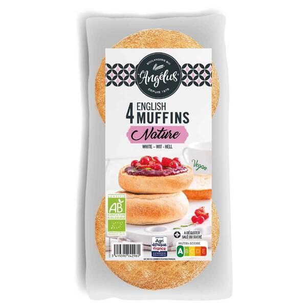 English muffins nature 4x60g