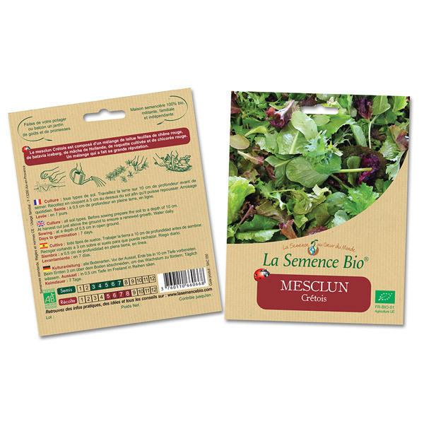 Graines de Mesclun Crétois