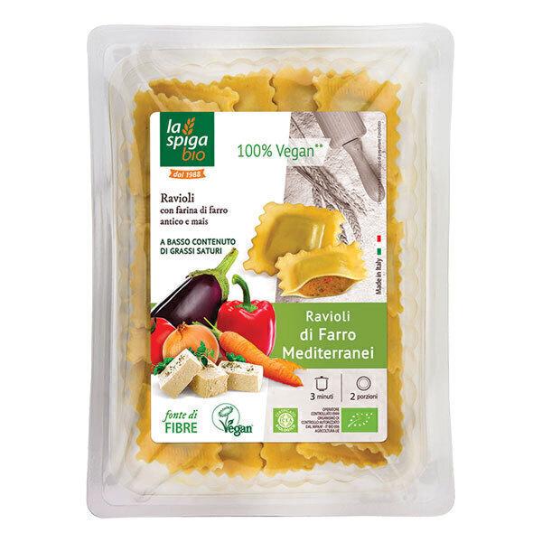 Raviolis épeautre légumes 250g