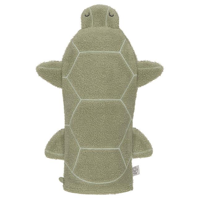 Gant de toilette et de jeu en éponge Tortue