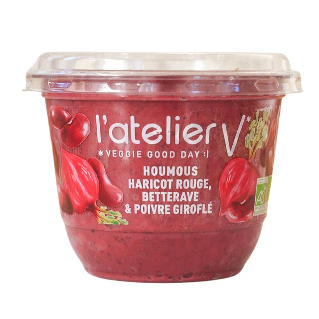 Houmous haricot rouge et betterave 150g