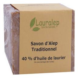 Savon d'Alep traditionnel 40% 200g