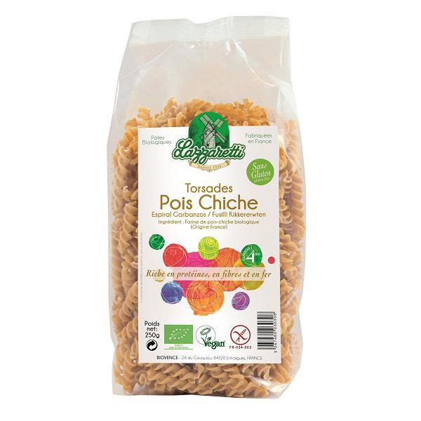 Torsade aux pois chiches bio 250g