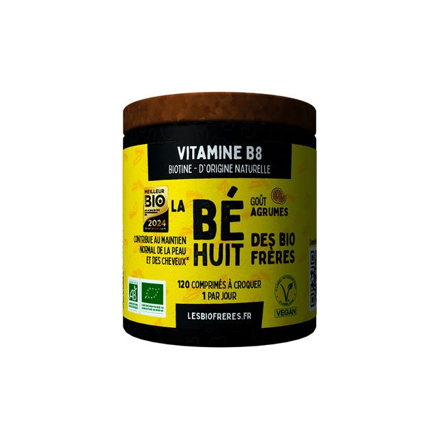 Béhuit Agrumes Vitamine B8 400µg 120 comprimés