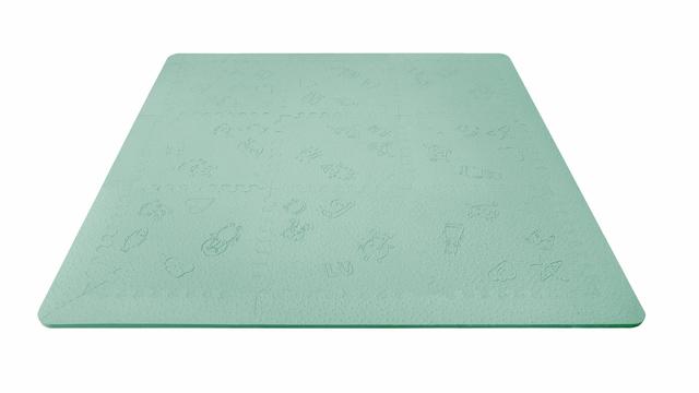 Tapis de jeu épais pour bébé en mousse rembourré Mint