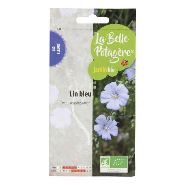 Graines à semer - Lin bleu - 10 g