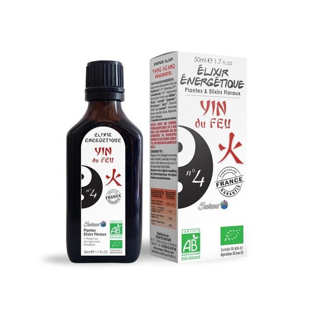 Elixir énergétique N 04 Yin du feu (coeur) - 50ml