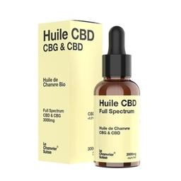 Huile CBD & CBG Bio Full Spectrum 3000mg / 10% (30ml)