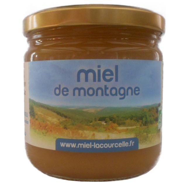 Miel de montagne Bio - pot de 500g