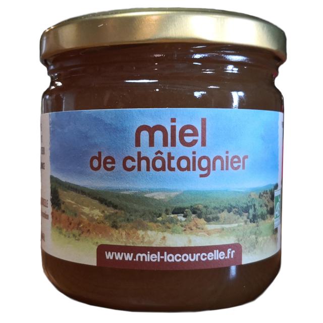 Miel de chataignier Bio - pot de 500g