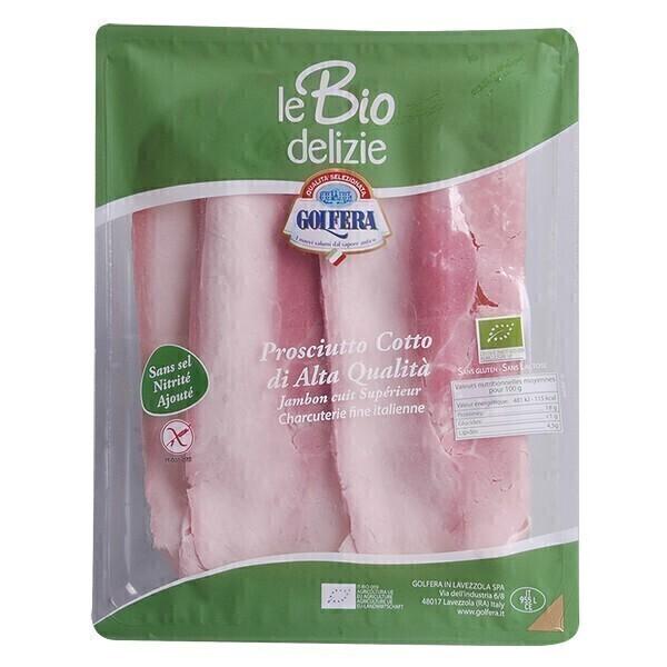 Jambon cuit Supérieur sans sel nitrité 100g