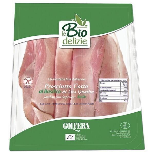 Jambon cuit basilic 100g