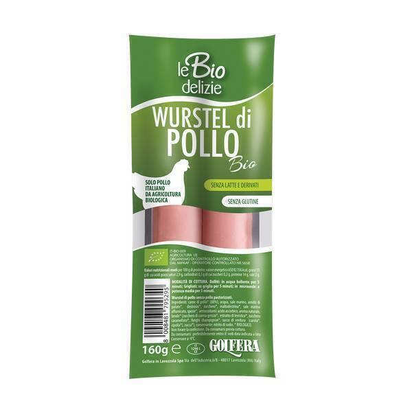 Saucisses de poulet 160g