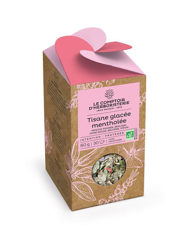 tisane glacee mentholee bio 60g