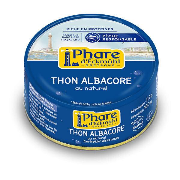 Thon albacore au naturel 112g