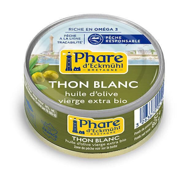 Thon blanc à l'huile d'olive 80g