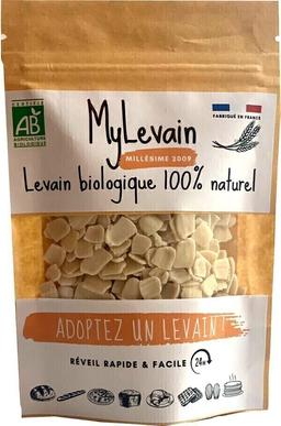 Levain biologique français 100% naturel - 50gr - 12 ans d'âge