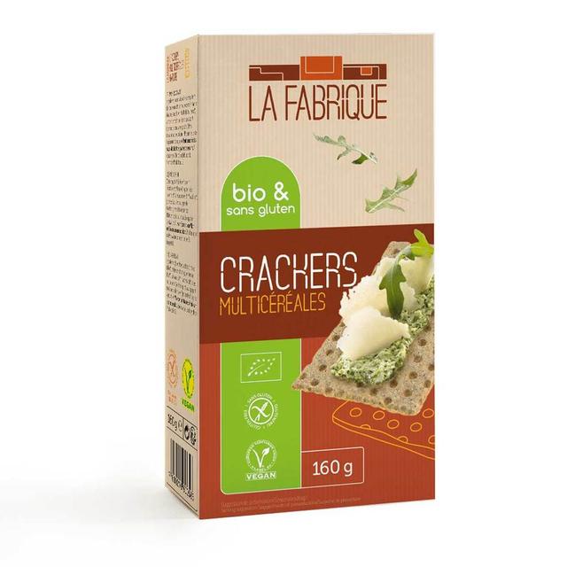 Crackers multi-céréales sans gluten 165g