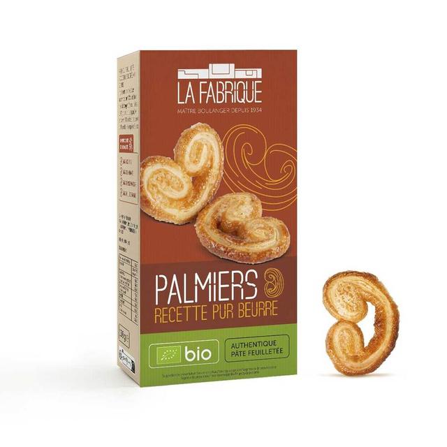 Palmiers au beurre 100g