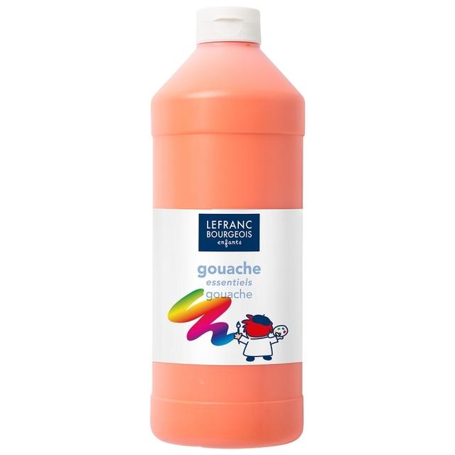 Gouache liquide Tempera 1 L - Orange pastel