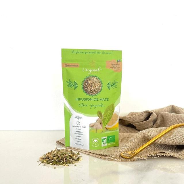 Maté Citron Gingembre Bio - 70g