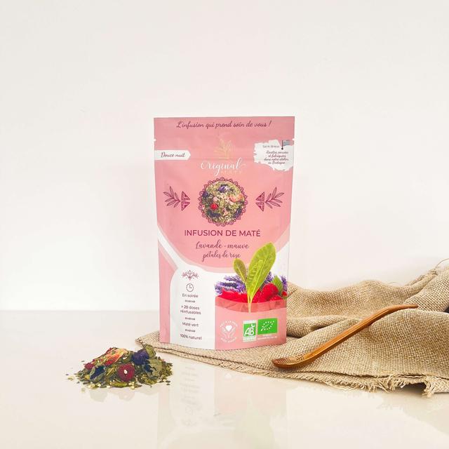 Maté Lavande Mauve Rose Bio - 70g