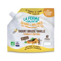 Yaourt brassé vanille 700g