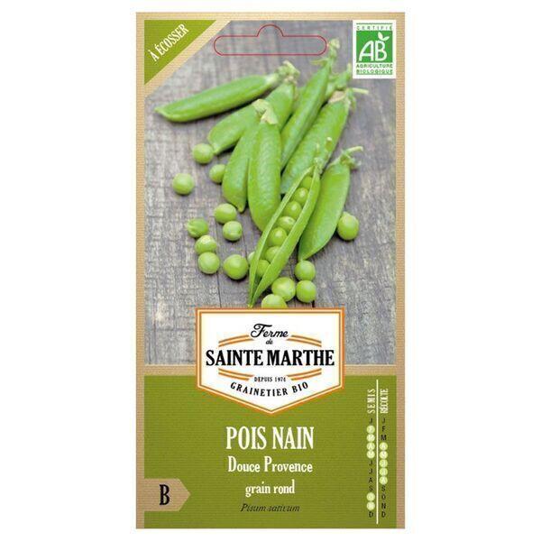 Pois nain bio Douce provence - Graines à semer