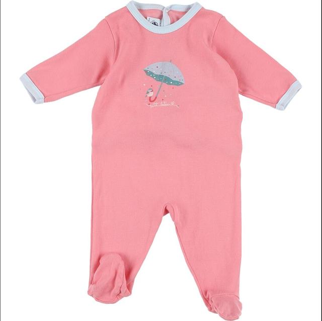 PETIT BATEAU 3 Mois pyjama rose