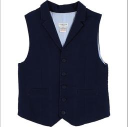 CYRILLUS 6 Ans gilet sans manches bleu