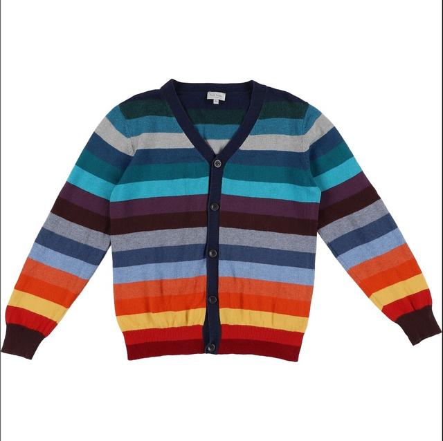 PAUL SMITH10 Ans gilet multicolore